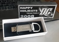 Engraved DC Comics USB Flash Drive (2GB) - 2008 Holiday Gift