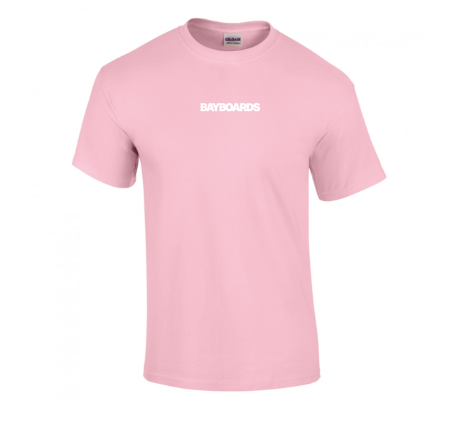 BAYBOARDS PINK TEE
