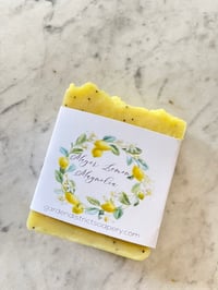 Image 1 of Meyer Lemon Magnolia GoatMilk Soap