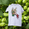 BEER CRACK SHIRT WHITE