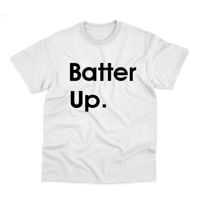 Image 1 of Batter Up. Tee (White)