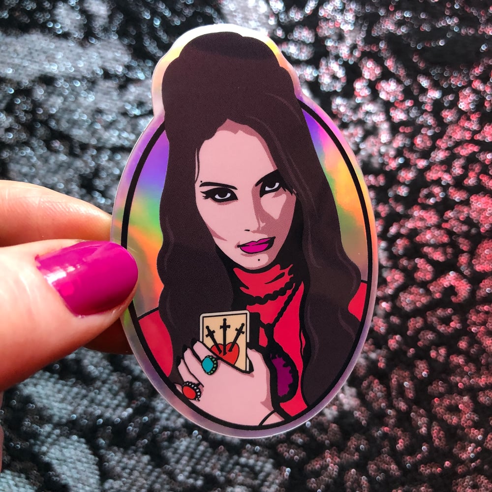 Image of LOVE WITCH Holographic Sticker