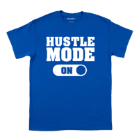 Image 1 of Hustle Mode Tee (Royal Blue)