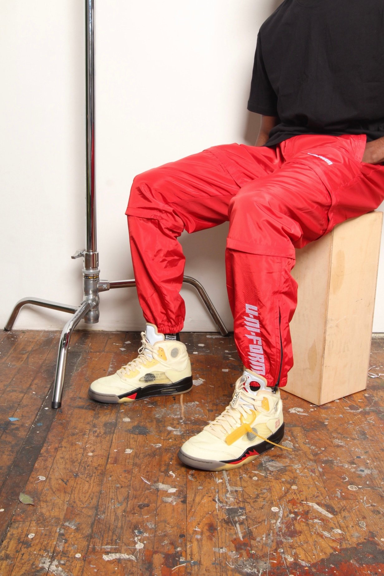 Image of Red Phase 001 Zip Away Pants 