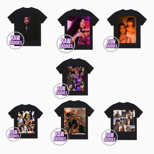 Image of Celebrity Graphic Tees #1