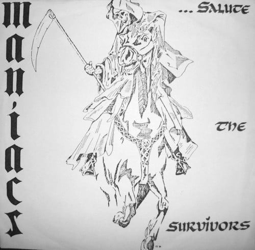 Image of Maniacs  ‎– ...Salute The Survivors 7"