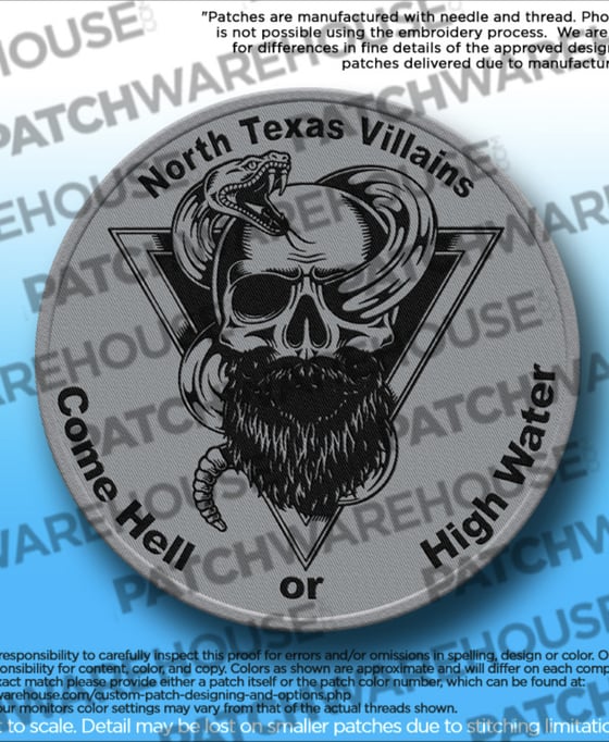 Image of Come Hell or High Water series Patch 