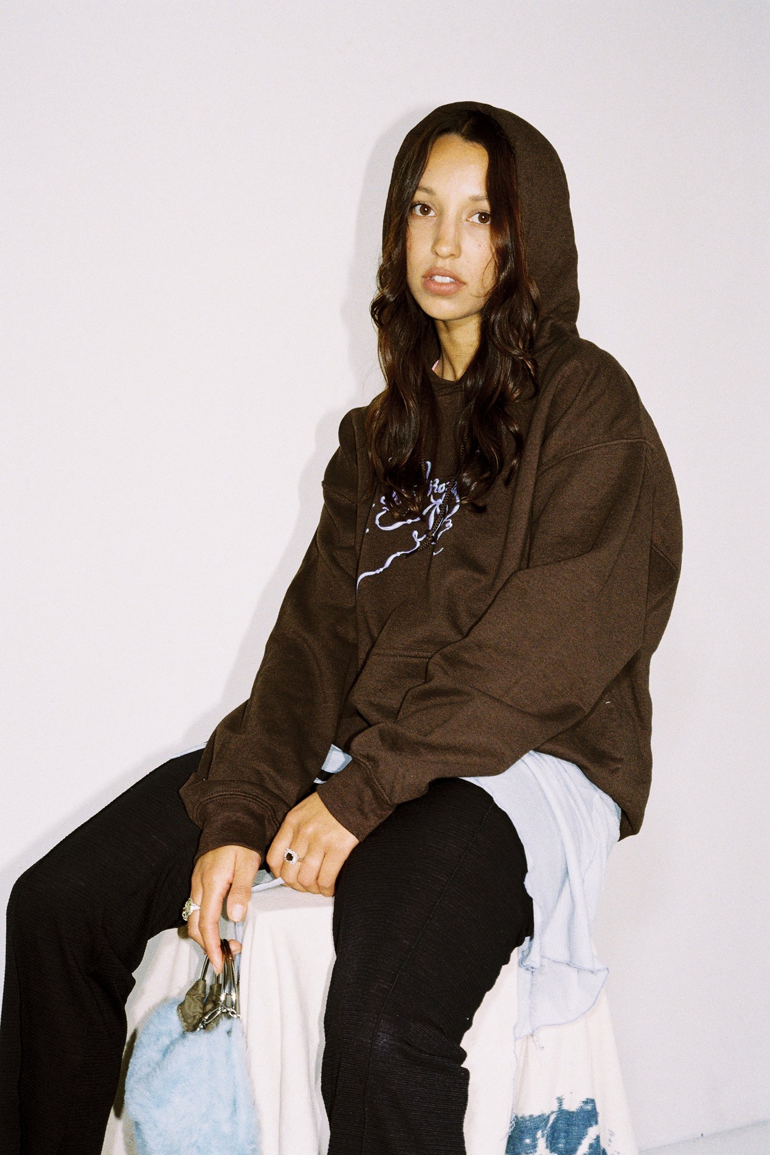 Image of No. 22 / Romantics x Coco Star Self Romance Hoodie - Espresso