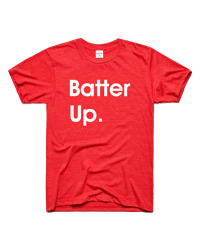 Image 1 of Batter Up. Tee (Red)