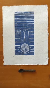 Dusk // handmade paper