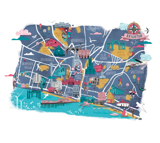 Image of Map of Brighton
