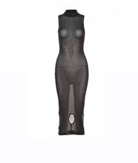 Image 2 of Maxi Mock Neck | Dress