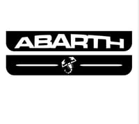 Image 5 of Abarth 500 Brake Light Sticker Overlay Decal 