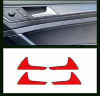 Image 1 of X4 Vw Golf Mk7/7.5 Golf Gti Gtd R GTE Interior Handle Decals 