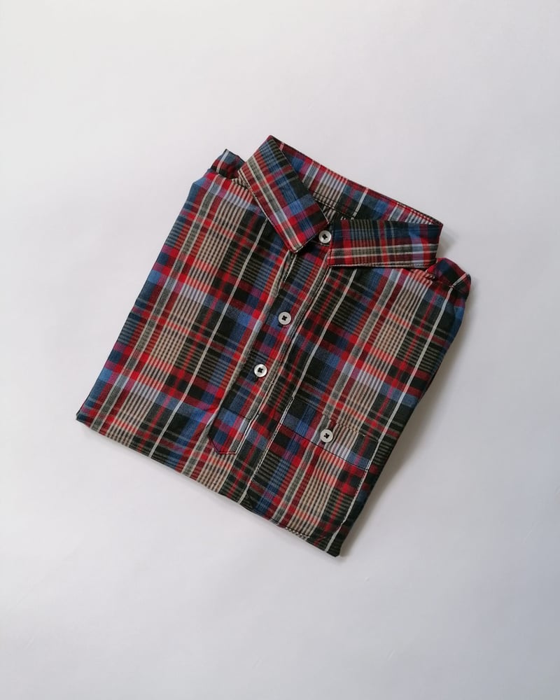 Image of EVERYDAY GARMENTS POPOVER CHECK SHIRTS.. 