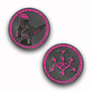 Image of Force For The Cure: Fennec Challenge Coin