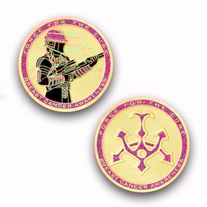 Image of Force For The Cure: Fennec Challenge Coin