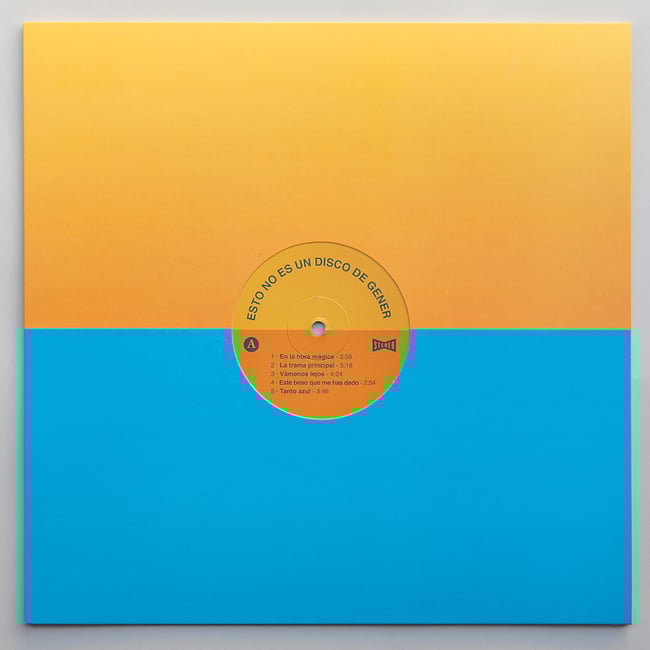 GENER - ESTO NO ES UN DISCO DE GENER (VINILO AZUL 180 GRS)