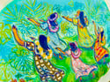 The Hula Dancers by Kels Choo
