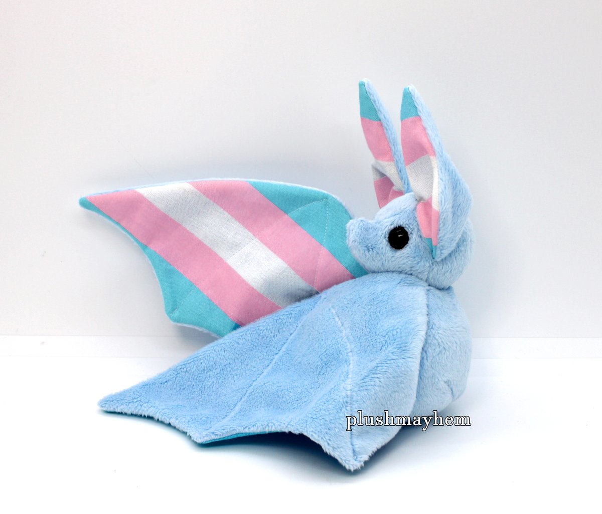 Image of Trans bat - Multiple colour options  - Made to Order