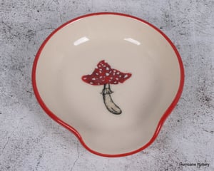 Image of Red and Black Spoon Rest
