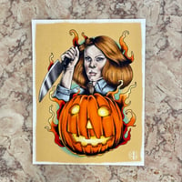 Image 1 of Halloween/Laurie Print