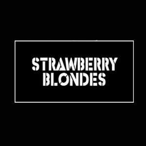 Image of Strawberry Blondes Fight Back Logo Strip Patch