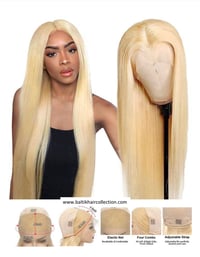 Blonde 13x4 Lace Wig, Straight