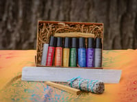 Image 1 of Chakra roll ons -7 oils blends specific to balancing chakras 