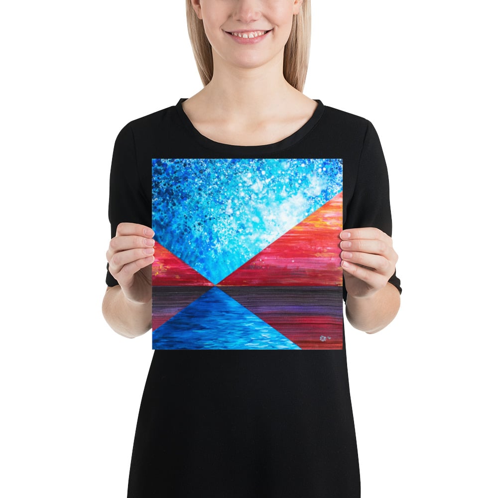 Image of ||| PRINT ||| - "The Universe Always Votes for the Wrong Human" - Right Half