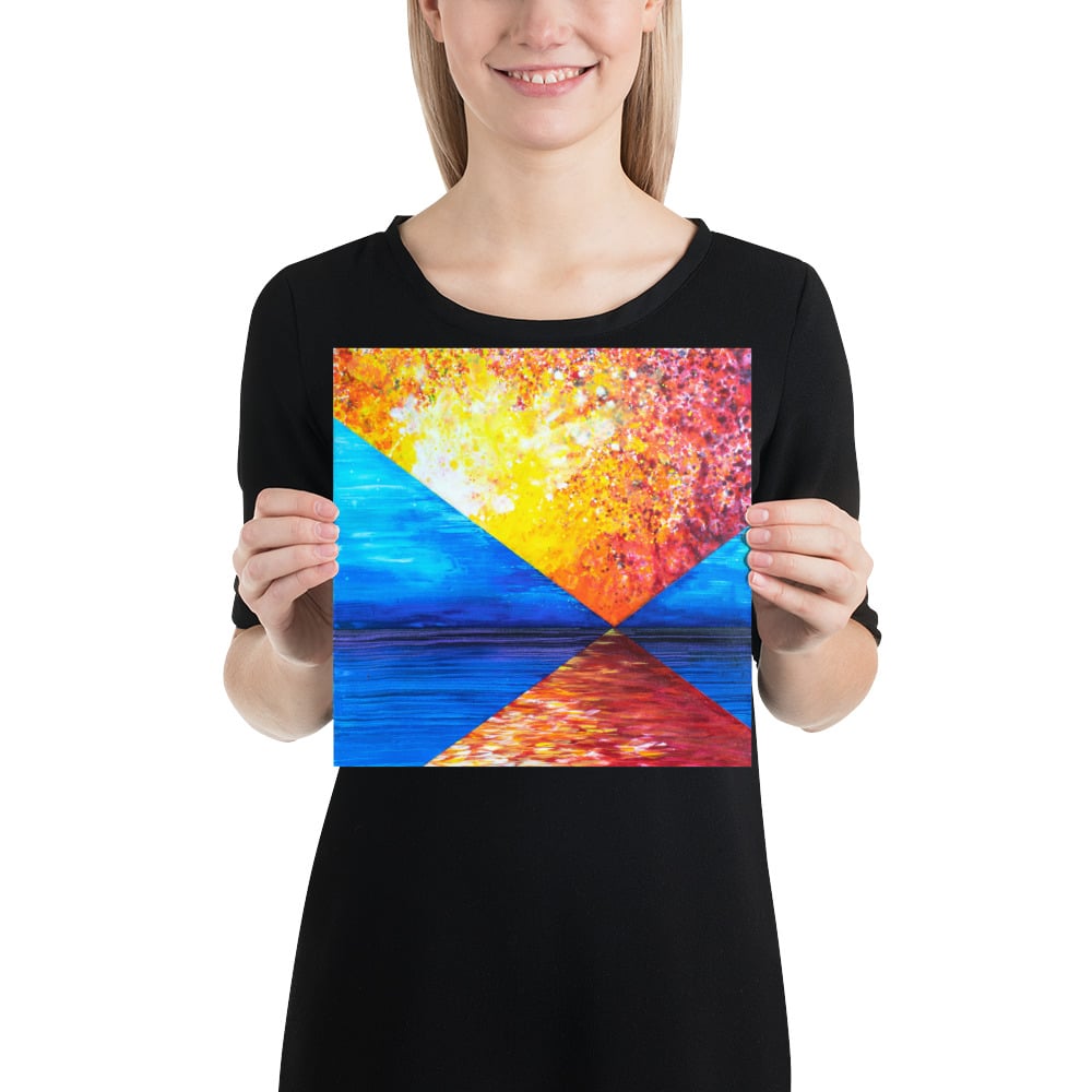 Image of ||| PRINT ||| - "The Universe Always Votes for the Wrong Human" - Left Half