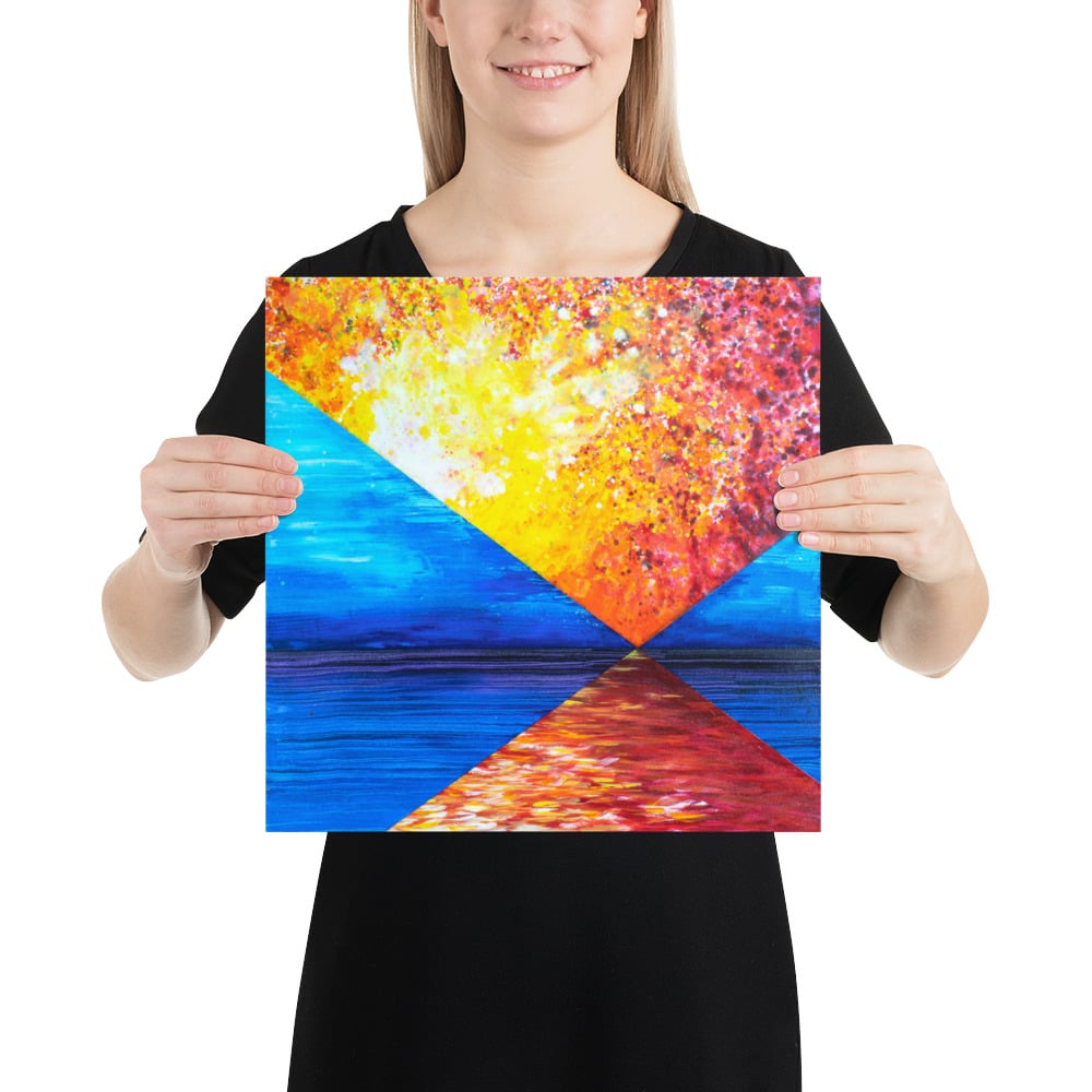 Image of ||| PRINT ||| - "The Universe Always Votes for the Wrong Human" - Left Half