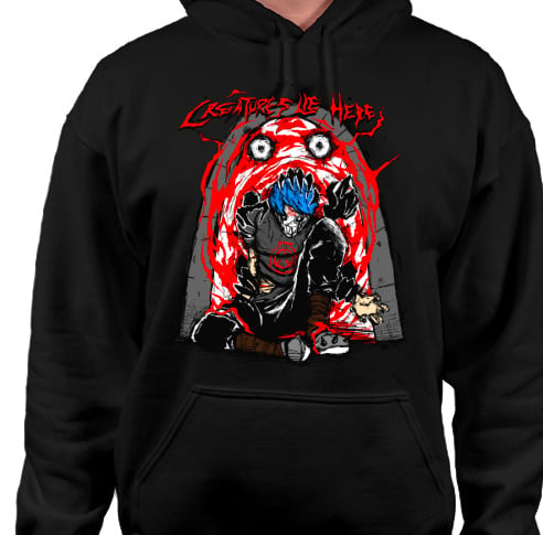 Image of "CREATURES LIE HERE" [SPECIAL LIMITED EDITION] HOODIE