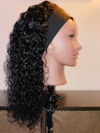 Image 1 of  Deep Wave Headband Wig 