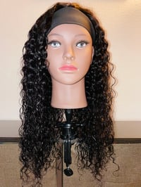 Image 3 of  Deep Wave Headband Wig 