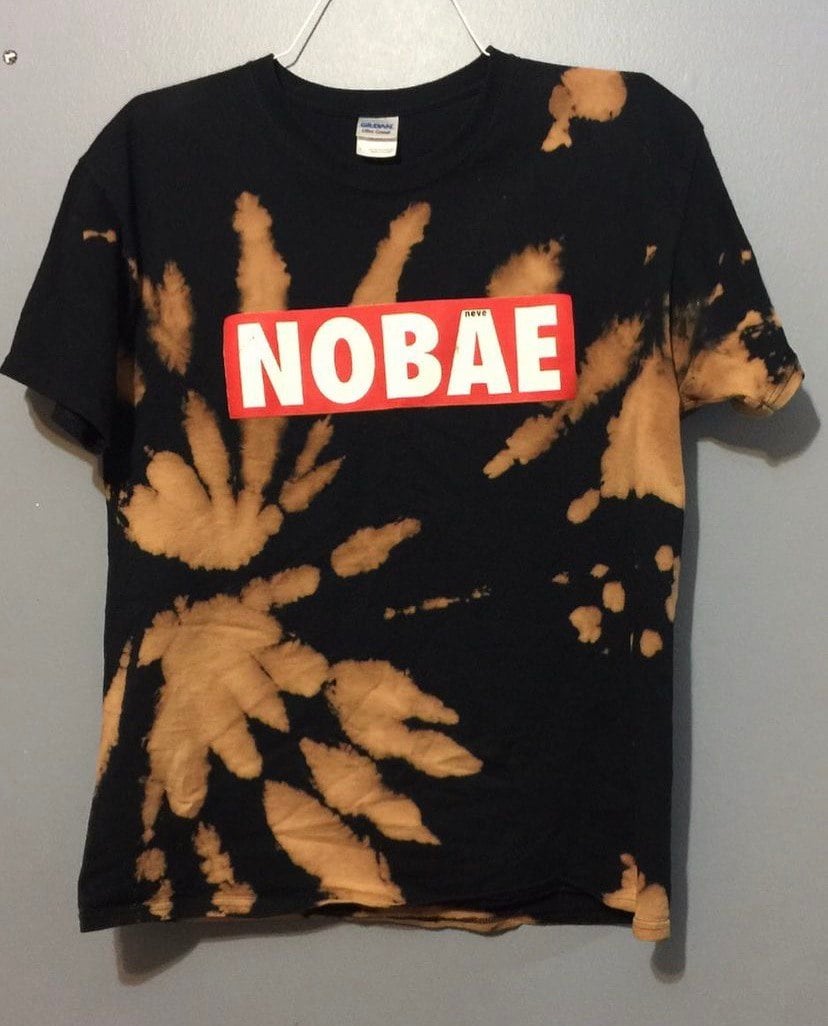 Image of NoBae Bleach Dye Tee