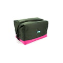 Pasa Basket Tote Bag - Olive/Fushia