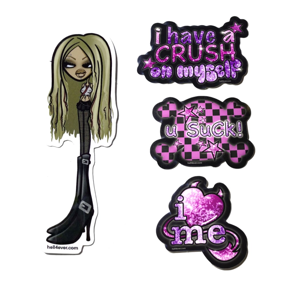 MySpace Hottie Stickers