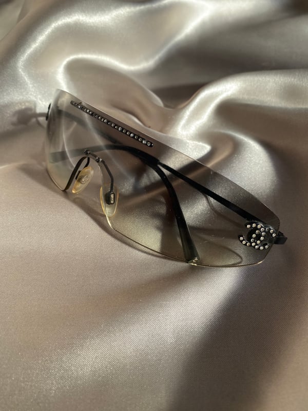 Chanel Diamanté Sunglasses