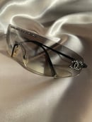 Image 2 of Chanel Sheild Diamanté Sunglasses 