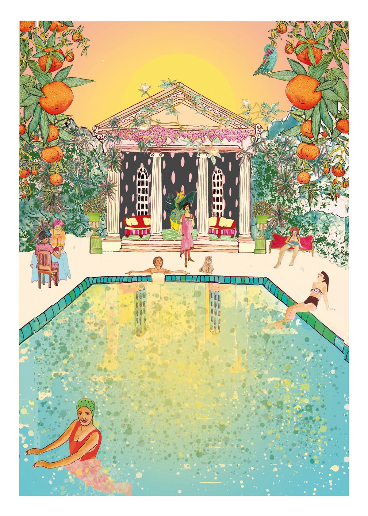 Image of GIRL TIME - LIMITED  EDITION - GICLEE PRINT
