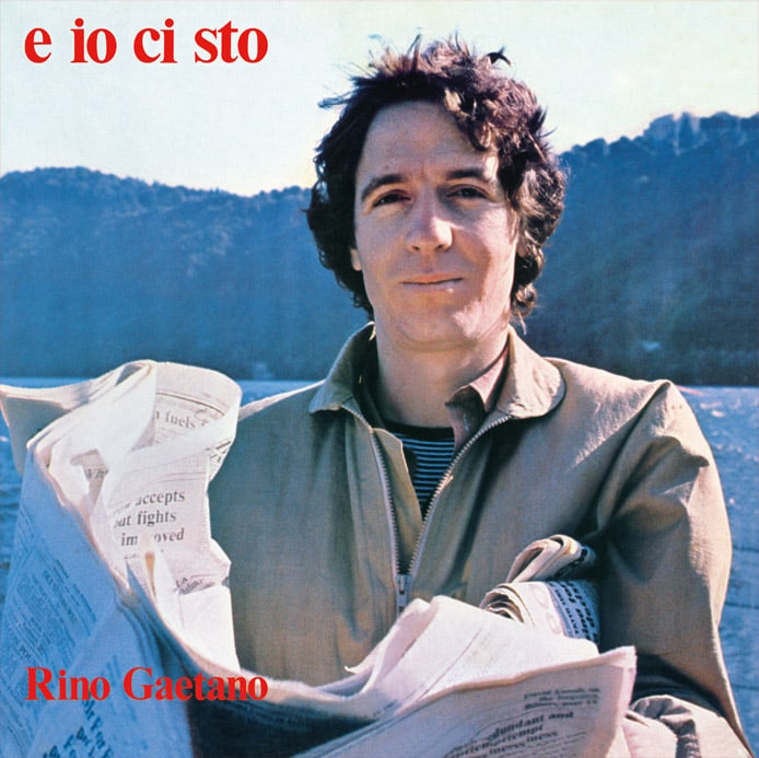 COM175 // RINO GAETANO - E IO CI STO (VINILE COLORATO 33 GIRI / 180 GRAMMI)