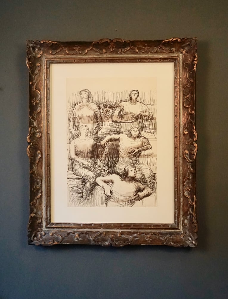 Image of MOORE COLLECTION / five seated figures / 27/013