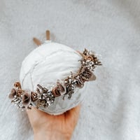Image 4 of Vintage Style Rustic Floral Halo