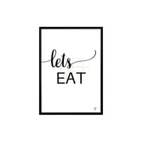 Let’s Eat Print