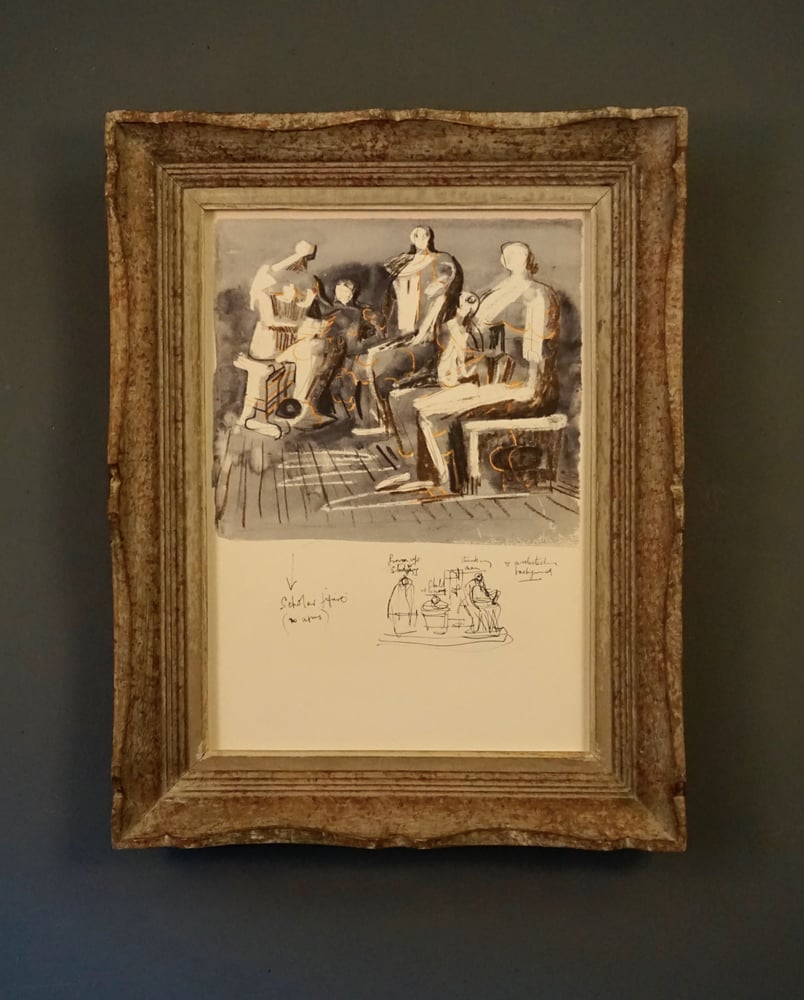 Image of MOORE COLLECTION / scholar figure / 27/033