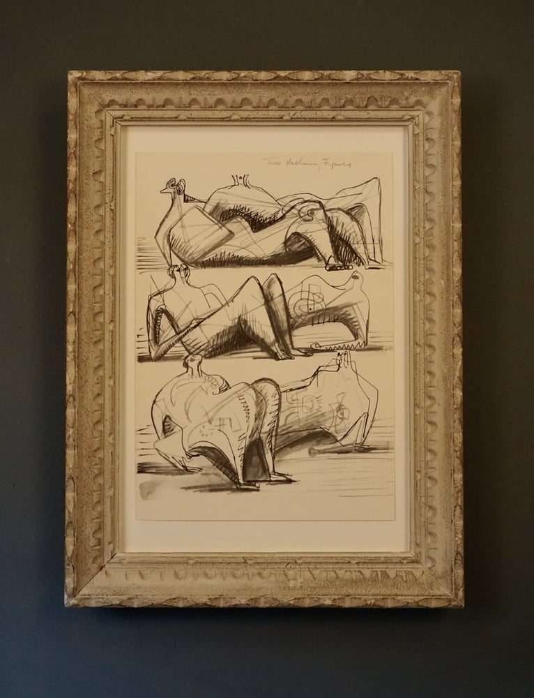 Image of MOORE COLLECTIVE / two reclining figures x three / 27/023