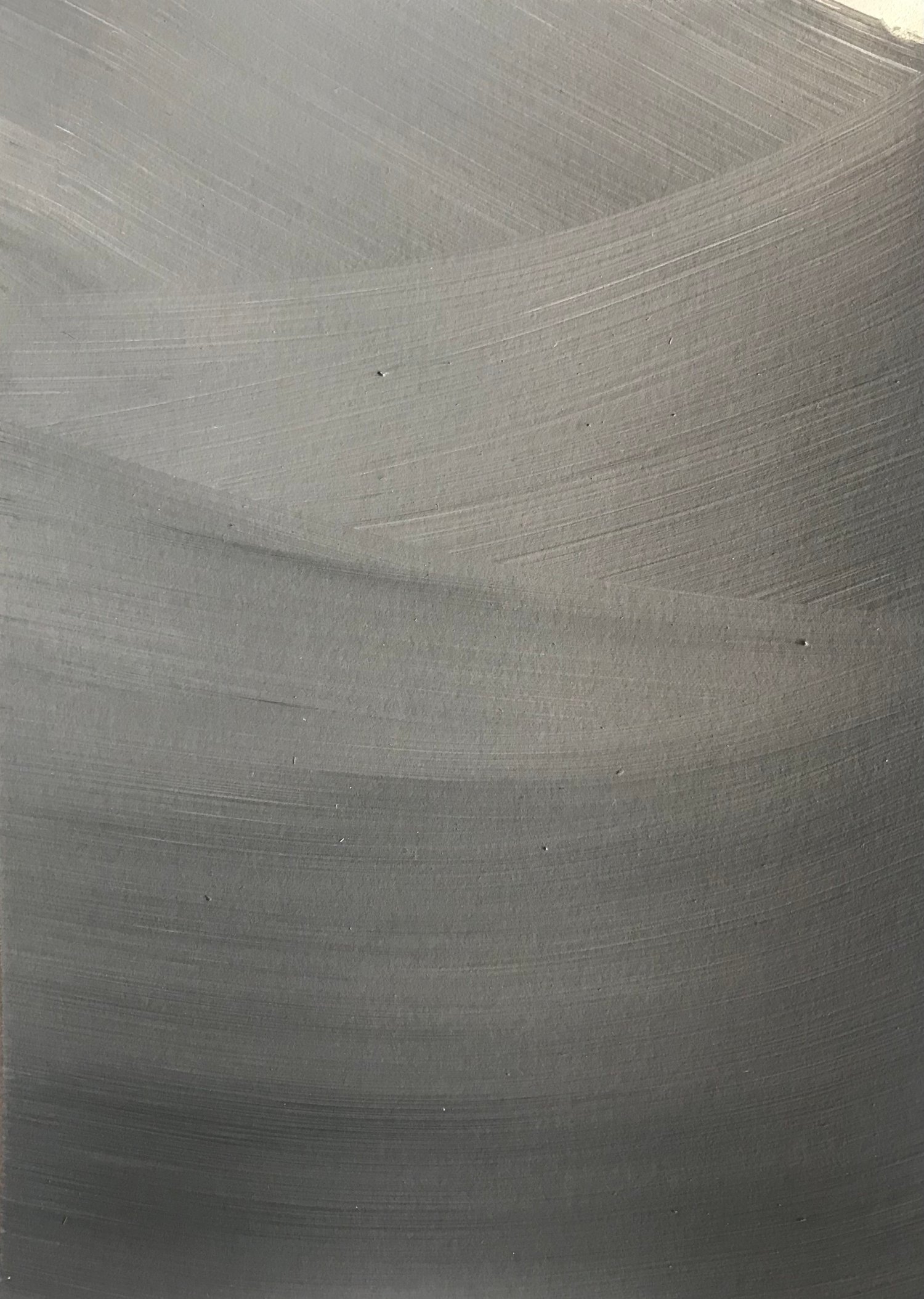 Monochrome Braid Soft - acrylic on aquarelle paper 10,4x14,7 cm