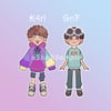 [Restocked] Fanmade Magnetic Dress-up Doll