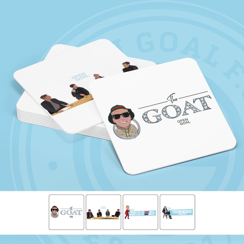 Image of Open Goal Coasters 4 Pack